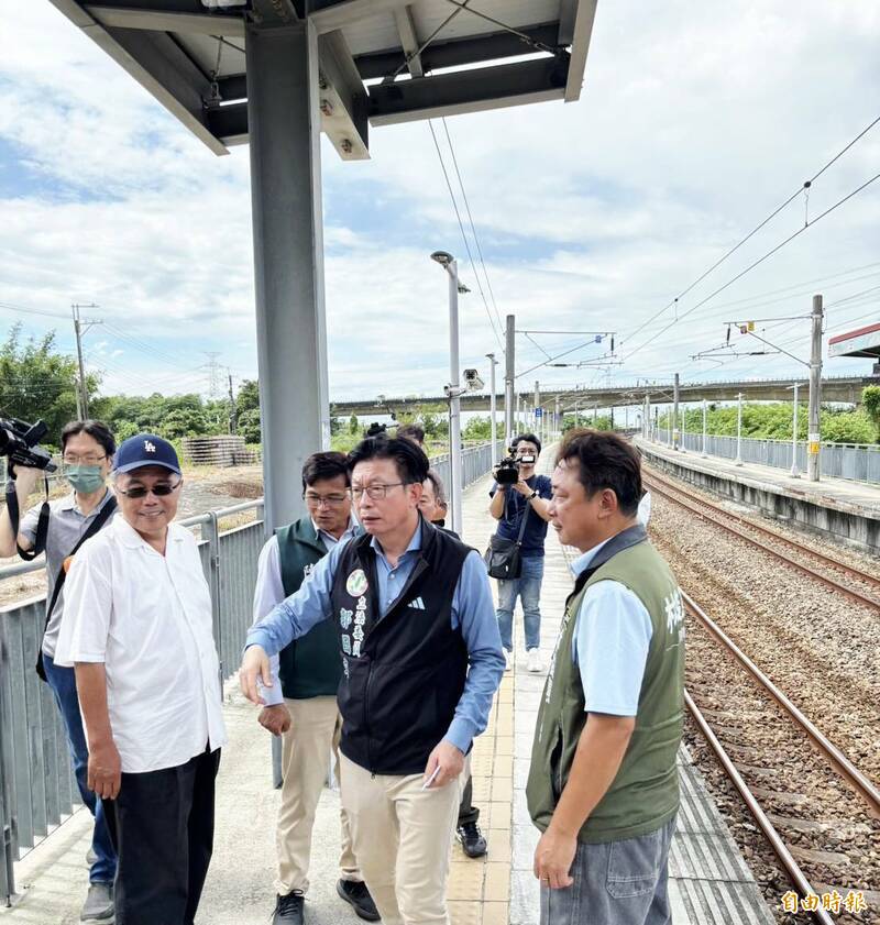 南科帶動乘客 拔林車站增設天橋與電梯