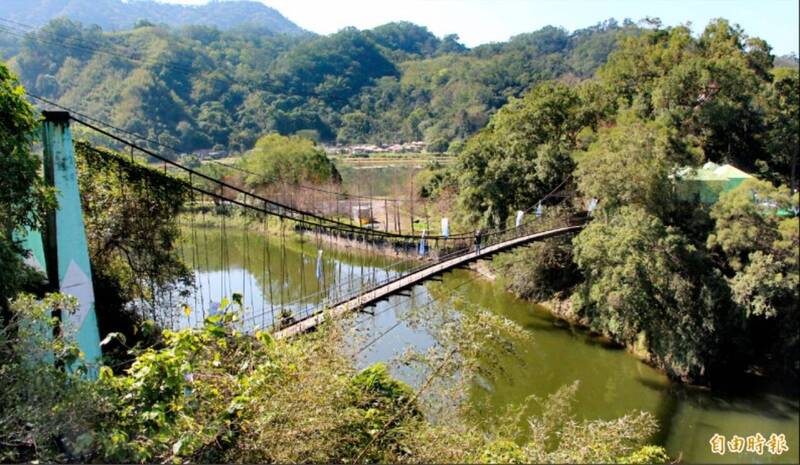 明德水庫永春宮吊橋爭取改建  獲客委會補助220萬規劃費