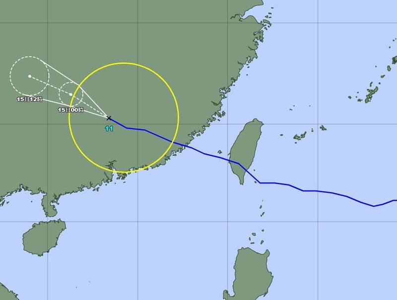 楊柳飆速華南暴雨！昨午後登陸台東 現已攻進廣東湖南交界