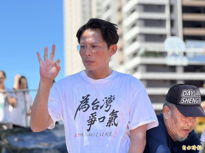批卓榮泰追加公投預算 黃國昌：給3兆還喊沒錢施政