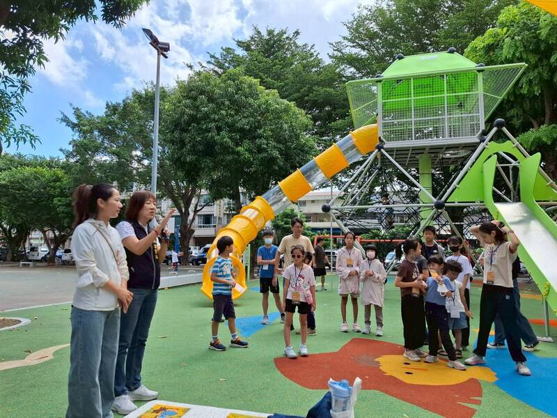 台南北區《綠野仙蹤》稻草人特色公園童樂會 拼圖尋寶趣