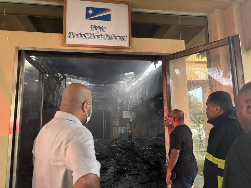 台美重要夥伴！馬紹爾群島國會遭焚 我國承諾伸援
