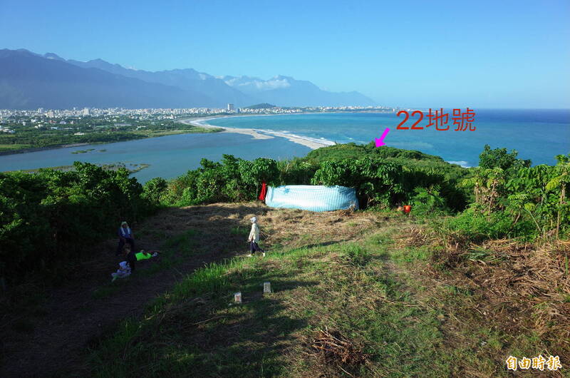 花蓮溪口「七七高地」海景地遭法拍 2千多萬乏人問津