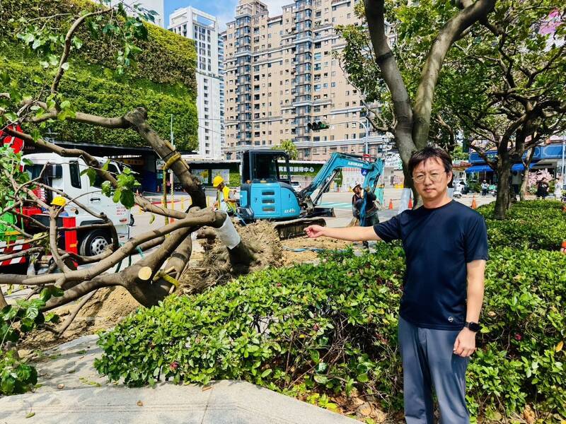 為辦爵士音樂節移路樹說詞反覆  中市議員秀證據打臉建設局