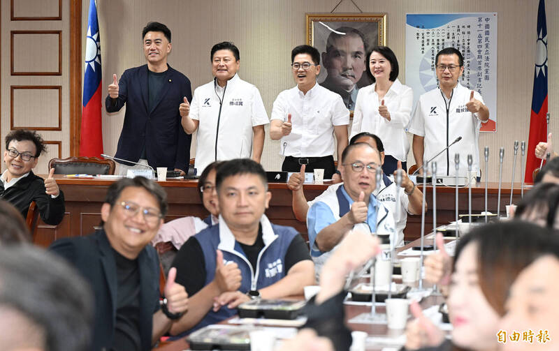 立院新會期國民黨團三長出爐 傅崐萁、羅智強、林沛祥