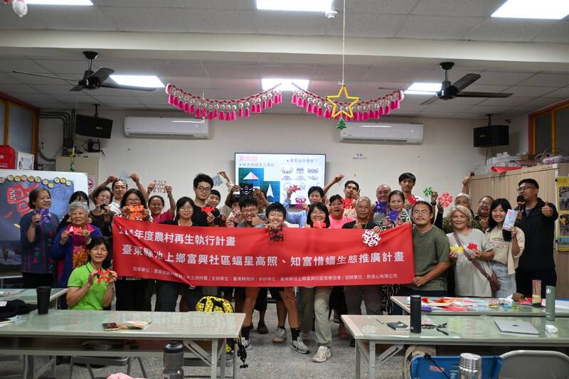 池上富興村玄天宮住700隻蝙蝠  社區辦生態培訓扭轉西方吸血鬼印象