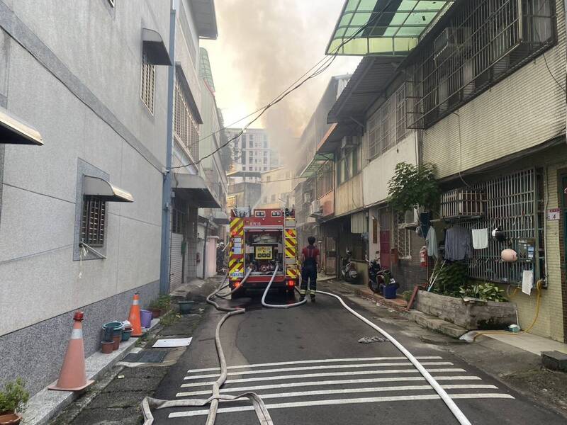 中壢火警5死疑3樓電風扇走火釀災 死因均為吸入性嗆傷窒息
