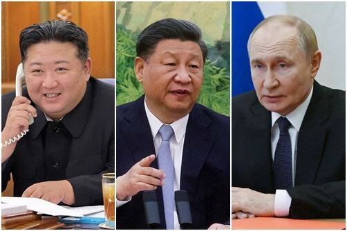 北京閱兵「三巨頭座位」曝光！習近平坐C位、普廷金正恩當護法