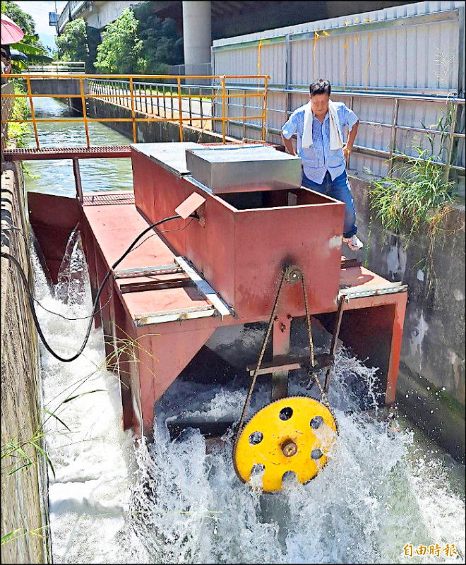 水道中的積木 小水力發電 一條水圳 就是一座電廠