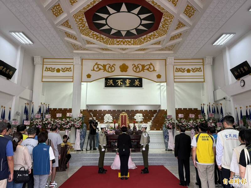 新北市軍人忠靈祠秋祭 追思英魂英烈
