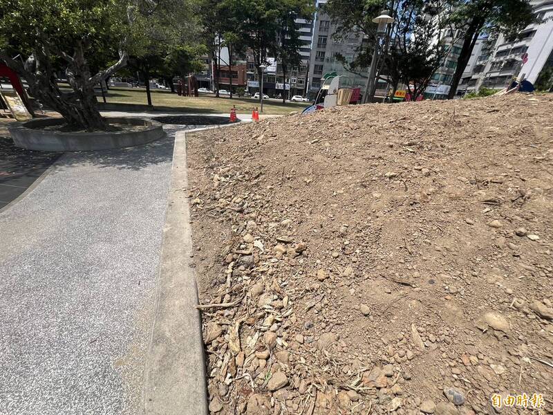 竹市中央公園成營建土棄置公園？ 議員酸新竹大秘寶進行式