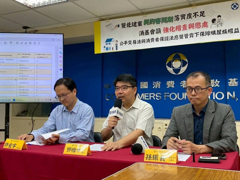 先付10萬元才能帶回契約 消基會揪雙北多個建案涉違法