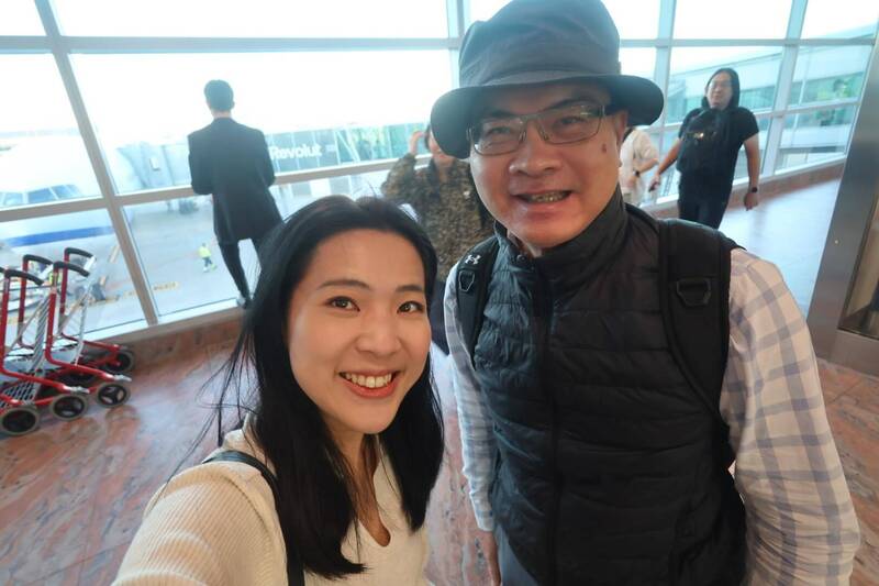 才巧遇王義川！ 徐巧芯一下飛機又遇到「他」 這次開心曝合照