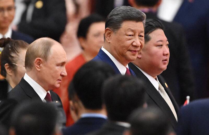 普廷、金正恩出席中共閱兵 汪浩：「威權同學會」舞台