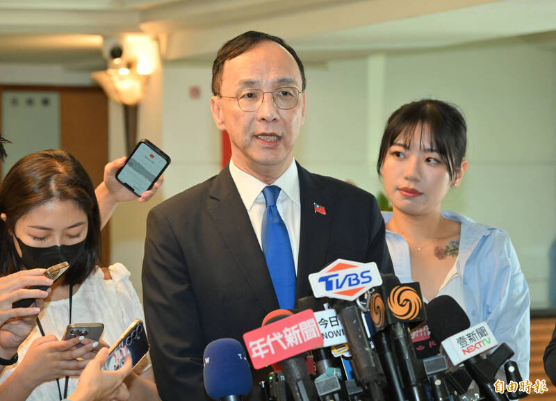 朱立倫批中共竄改扭曲抗戰歷史 賴清德總統是「國人之恥」