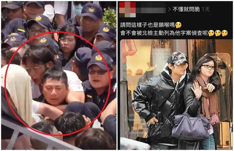 黃國昌涉勒警! 蔥粉竟硬扯周董「這動作」 質問北檢：要列被告？