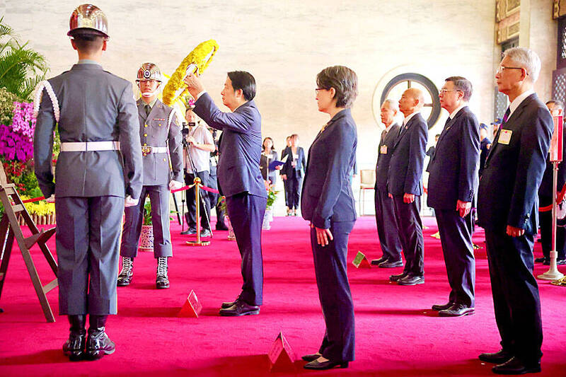 《TAIPEI TIMES》 Peace, freedom paramount, Lai says