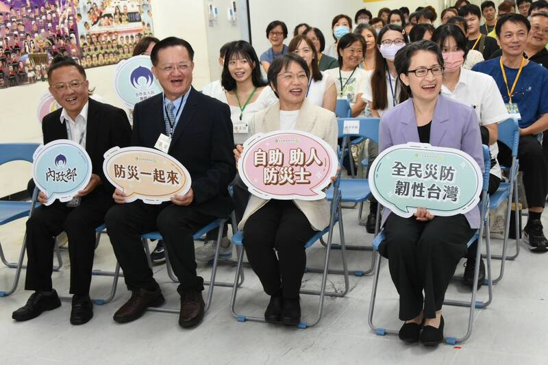 首場女性防災士今開訓 劉世芳：厚植民間防災女力