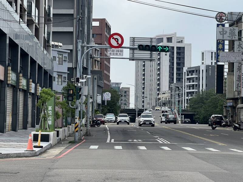 用路人注意！竹東北興路9/8起平日7-9點禁止左轉興農路