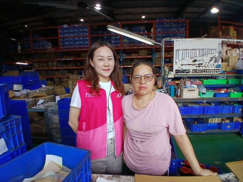 新住民求職屢碰壁 朴子就業中心助「阿佩」找到工作