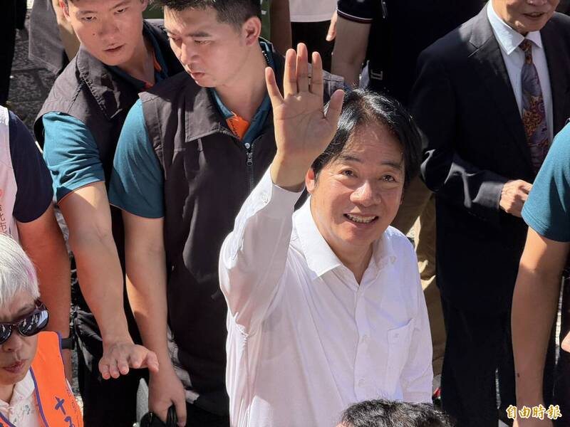 賴總統參拜文山福興宮 成綠營大安文山議員初選前哨站
