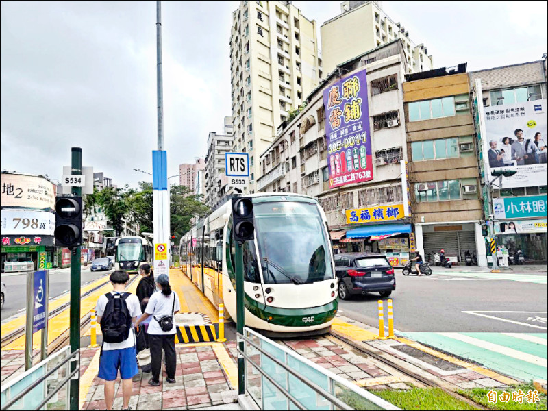 高雄輕軌通車後 大順路事故減28%