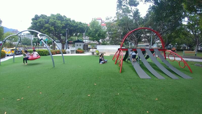 北投磺港公園改造  將增設溫泉泡腳池