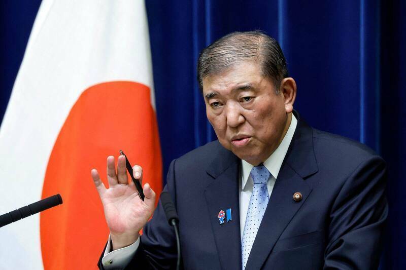 石破茂請辭 外交部：石破任內台日關係獲長足進展