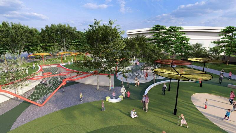 北市首座特色遊戲場升級  榮星花園將分期分區整建