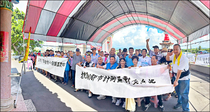 反資源回收場 後龍南龍里上百人抗議