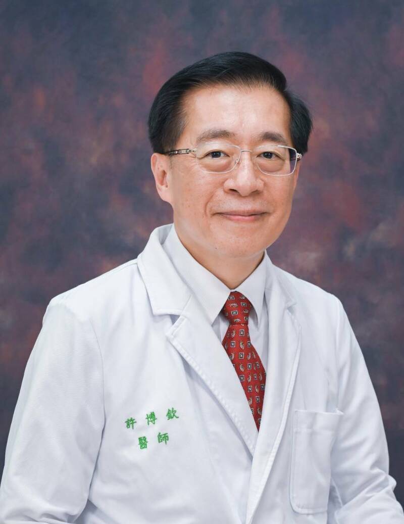 許博欽是台大醫學院婦產部主治醫師及專任教授。（中山大學提供）