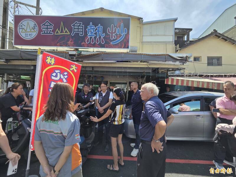 嘉縣大林鎮鬧區劃人行道、紅線 店家生意銳減籲應有配套