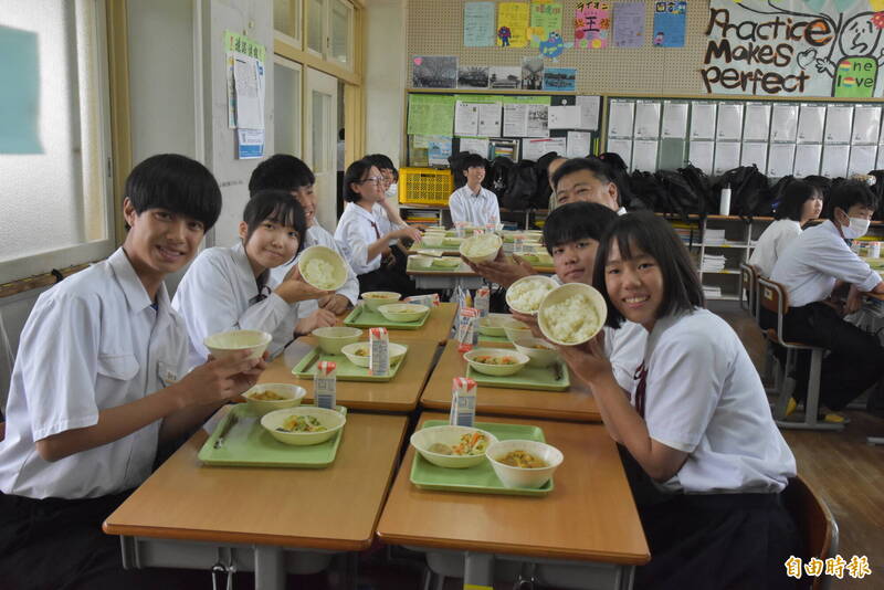 台灣米配送山口、石川300多所學校 學生讚米飯甜度適中可配菜