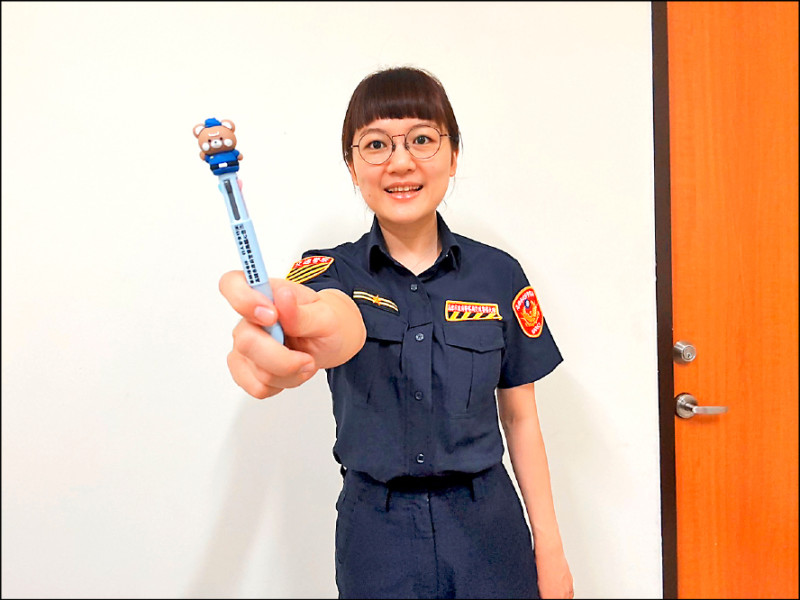 高市交通大隊 唯一女性分隊長蔡欣妤上任