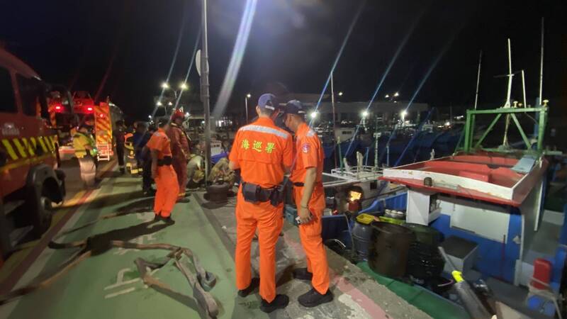 船長開船啟動引擎險失火 台東富岡漁港半夜虛驚