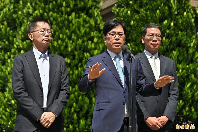 卓揆邀縣市首長共商財劃法爭議 陳其邁喊話朝野「放下屠刀」