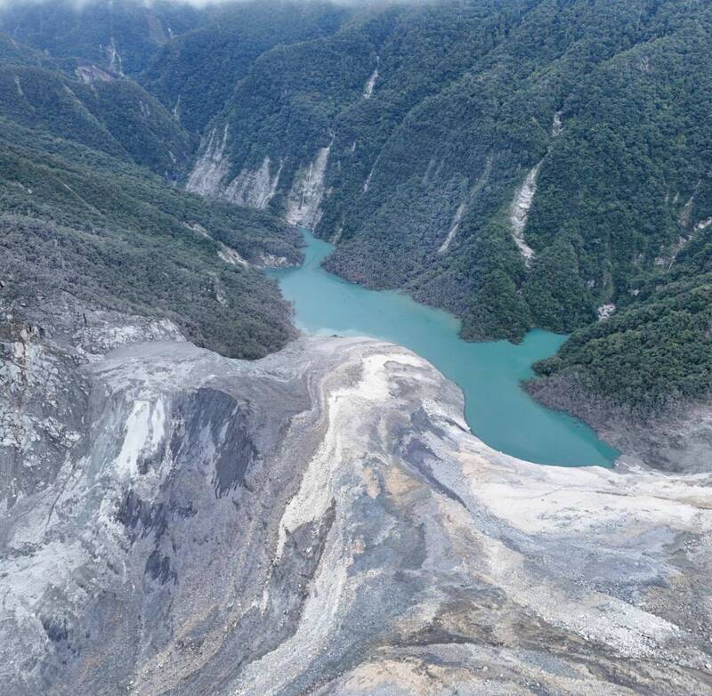 花蓮馬太鞍溪堰塞湖最快下月溢流 9/16先發細胞測試簡訊