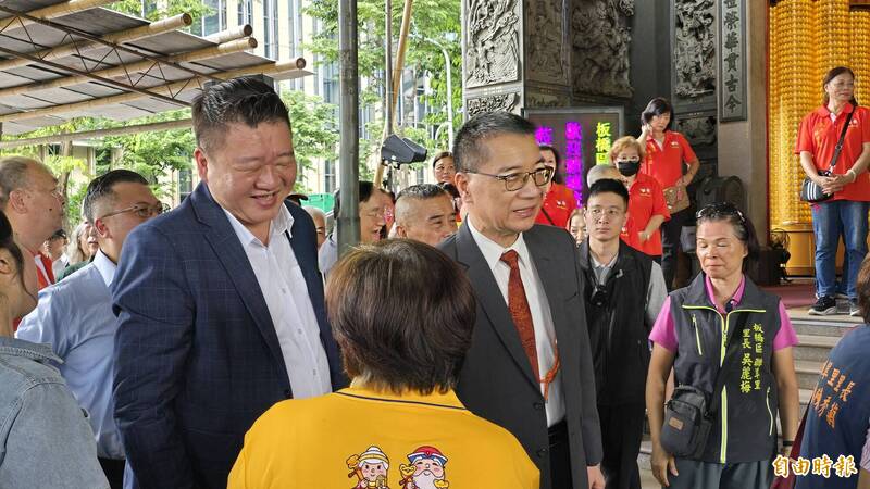 隨賴清德板橋參拜 徐國勇揭民進黨新北市長初選規劃