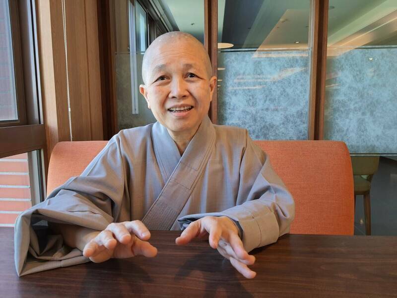 發聲拒領普發現金1萬 釋昭慧倡議轉入「國家續命專款」