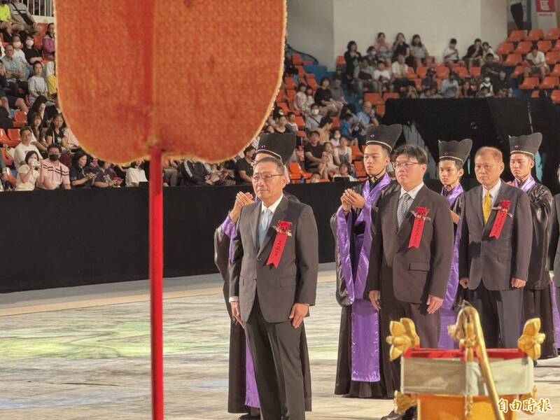 新北藝術祭孔「禮樂合一」十年傳承 武舞、雩舞展現弘揚尊師重道精神 - 生活 - 自由時報電子報