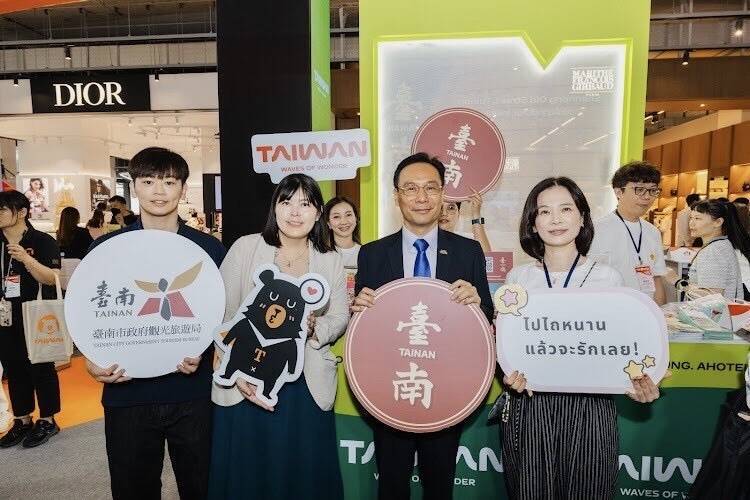 赴泰攜手人氣樂團、網紅 台南推廣國際觀光