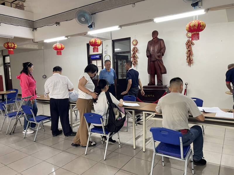 國民黨全國黨代表選舉領表首日 台中改單一選區制51人領表
