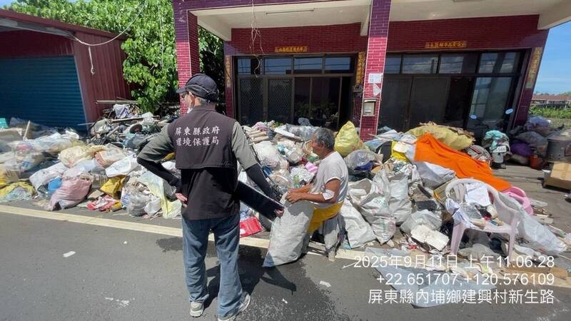 內埔建興村回收場歇業卻淪「米奇屋」 環保局將清除找元兇