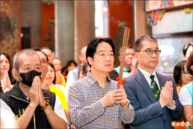 顧好人民飯碗 賴：擔任總統有3大使命