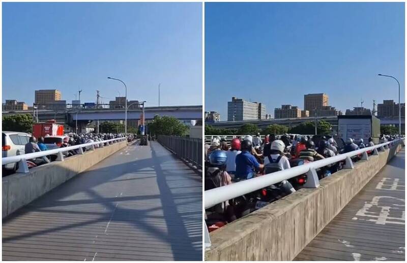 公館圓環封填地下道上班車流正常？ 他曬影片打臉：這裡塞爆！