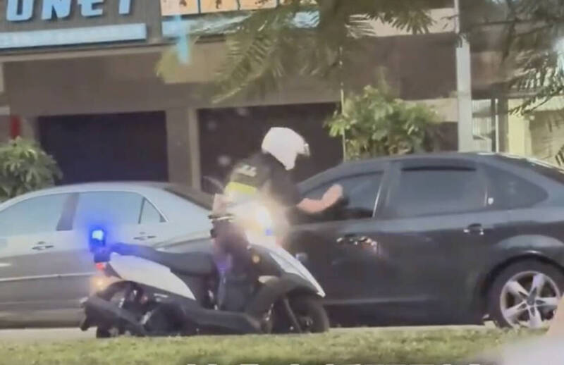 高雄精神狀況不穩男子拒停車逃逸 處罰鍰並吊扣駕照