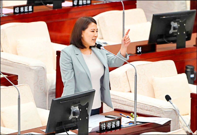 明年自有財源超出歲出261億》何孟樺批蔣萬安不說明 操作政治攻擊