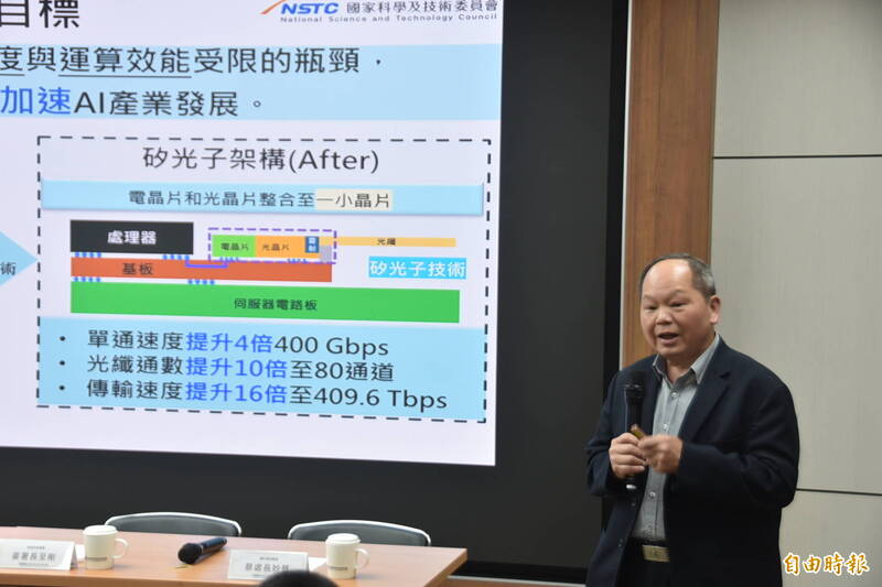 AI高速傳輸時代來臨!國科會研發矽光子  目標2028年全球領先