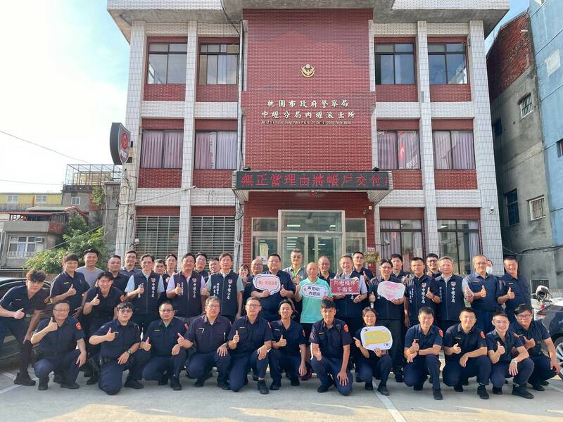 桃市內壢派出所配合拆除改建社會住宅 臨時廳舍今啟用