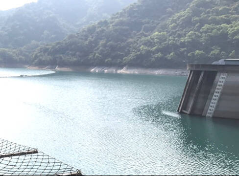 翡翠水庫發電救援林口發電廠 可供2.4萬戶1天用量